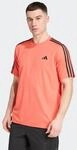 adidas Performance T-Shirt "TRAIN ESSENTIALS 3-STREIFEN TRAINING"