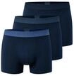Boxershorts SCHIESSER "Boxershort 3PACK Shorts "95/5" 3er Pack", Herren, Gr. S, blau,