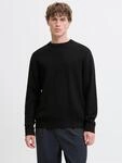 Rundhalspullover JACK & JONES "JPRBLAMILANO STITCH KNIT CREW NECK SN", Herren, Gr. L,