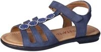 Ricosta Sandale "Ana WMS: mittel", Sandale mit Klettverschluss u. Glitzer,