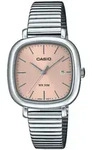 Quarzuhr, edelstahlfarben, ros&eacute;, CASIO TIMELESS COLLECTION, Armbanduhren, Damen,