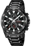 Chronograph FESTINA "Timeless Chronograph", schwarz, schwarz, Armbanduhren, Herren,