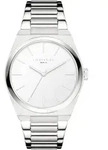 Quarzuhr LIEBESKIND BERLIN "Minimalist 48 mm", silberfarben, Armbanduhren, Damen,