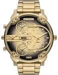 Quarzuhr DIESEL "MR. DADDY SLIM", gold (gelbgoldfarben), Armbanduhren, Herren,