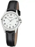 Quarzuhr REGENT, schwarz (schwarz, wei&szlig;), Armbanduhren, Damen, Quarzuhr, Armbanduhr,