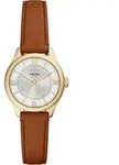 Quarzuhr FOSSIL "Gilmore", gold (braun, goldfarben, silberfarben), Armbanduhren,