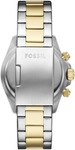 Quarzuhr FOSSIL "AUTOCROSS", gold (gelbgoldfarben, edelstahlfarben), Armbanduhren,