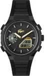 Chronograph LACOSTE "LC33", schwarz, goldfarben, Armbanduhren, Herren, Chronograph,