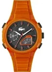 Chronograph LACOSTE "LC33", orange, Armbanduhren, Herren, Chronograph, Armbanduhr,
