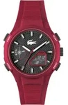 Chronograph LACOSTE "LC33", rot, Armbanduhren, Herren, Chronograph, Armbanduhr,