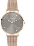 Quarzuhr TAMARIS "TT-0003-MQ", goldfarben, grau, Armbanduhren, Damen, Quarzuhr,