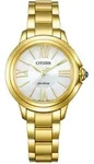 Solaruhr CITIZEN "Citizen L", goldfarben, silberfarben, Armbanduhren, Damen,