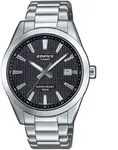 Quarzuhr CASIO EDIFICE, silberfarben, schwarz, Armbanduhren, Herren, Quarzuhr,