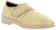Klettschuh VAROMED, Damen, Gr. 36, beige, Textil, Schuhe Klettschuh