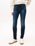 Tommy Jeans Skinny-fit-Jeans "LW SKN CH12" mit Logo-Badge, Logstickerei
