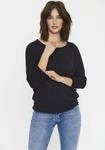 Saint Tropez Rundhalspullover "A2561, MilaSZ R-Neck" Viskosemischung, Casual fit