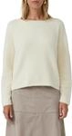s.Oliver BLACK LABEL Strickpullover flauschig, mit U-Boot-Ausschnitt