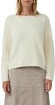 Strickpullover S.OLIVER BLACK LABEL, Damen, Gr. 36, beige, Strick, Obermaterial: 74%