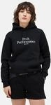 Kapuzensweatshirt PEAK PERFORMANCE "W Original Hood", Damen, Gr. M, schwarz, 80%