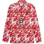 T-Shirt PUMA "AC Mailand Aufw&auml;rmoberteil Herren", Herren, Gr. S, rot (wei&szlig; for all