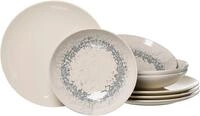 Ritzenhoff & Breker Tafelservice "Cecina" Teller Set, Geschirr-Set, seidig