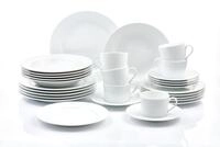 Retsch Arzberg Kombiservice "HEIKE WEISS, Geschirr-Set 30-teilig f&uuml;r 6...