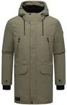 Stone Harbour Wintermantel "Kitraan XX" Langer Herren Winterparka mit zahlreichen