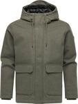 Outdoorjacke RAGWEAR "Mr Them Felt YOUMODO", Herren, Gr. S (48), olivgr&uuml;n,