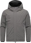 Outdoorjacke RAGWEAR "Saqon YOUMODO", Herren, Gr. S (48), grau (stone), Obermaterial: