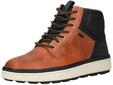 Schn&uuml;rstiefelette GEOX "Geox Stiefelette Leder/Textil", Herren, Gr. 42, schwarz