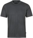 T-Shirt TRIGEMA "TRIGEMA T-Shirt DELUXE Baumwolle", Herren, Gr. L, grau (anthazit,