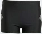 Badehose ADIDAS PERFORMANCE "BIG BARS KIDS BOXER", Jungen, Gr. 110, N-Gr, schwarz,