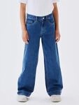 Name It Weite Jeans "NKFROSE f&uuml;r M&auml;dchen mit weitem Bein und High Waist"...