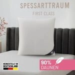 SPESSARTTRAUM Daunenkissen "FIRST CLASS, Kopfkissen 1-tlg. oder 2-tlg. 40x80...