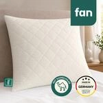 fan Naturfaserkissen "Gobi, Kopfkissen in 40x80 & 80x80 cm, Made in Germany"