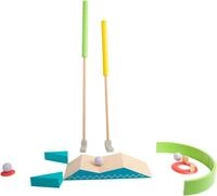 Spiel SMALL FOOT "Minigolf-Set Active", bunt, Spiele, Kinder, Holz, inkl Stoffbeutel