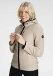 Fleecejacke POLARINO, Damen, Gr. 42, beige, Fleece, Obermaterial: 100% Polyester,
