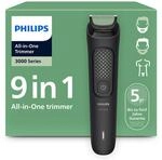 Philips Multifunktionstrimmer "Series 3000 MG3945/15" 9 Aufs&auml;tze 9-in-1-Trimmer f&uuml;r