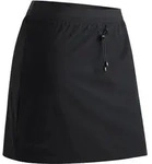 Midirock MAIER SPORTS "RainSkirt Winter", Damen, Gr. 44, schwarz, 100% Polyester,