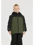 Skijacke ZIGZAG "Murdoch", Jungen, Gr. 98, gr&uuml;n (dunkelgr&uuml;n), 100% Polyester,