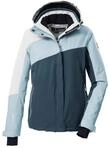 Skijacke KILLTEC "KSW 26 WMN SKI JCKT", Damen, Gr. 38, blau (hellblau), Obermaterial: