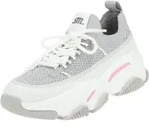 Sneaker STEVE MADDEN "STEVE MADDEN Sneaker Lederimitat/Mesh", Damen, Gr. 39, grau,