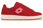 Sneaker LOTTO, Damen, Gr. 38, rosa (rot, leuchtendespink), Synthetik, unifarben mit