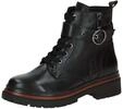 Schn&uuml;rstiefelette CAPRICE "Caprice Stiefelette Leder", Damen, Gr. 36, schwarz,