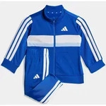 Trainingsanzug ADIDAS SPORTSWEAR "I 3S TIB TS", M&auml;dchen, Gr. 98, blau (royal...