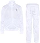 Trainingsanzug LOTTO, Jungen, Gr. 110/116, wei&szlig; (hellwei&szlig;), 100% Polyester,