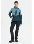 Softshelljacke WHISTLER "Rosea V2", Damen, Gr. 38, hellblau, dunkelblau, 100%