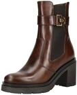 High-Heel-Stiefelette NERO GIARDINI "Nero Giardini Stiefelette Leder/Textil", Damen,