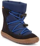 Barfu&szlig;schuh FRODDO "BAREFOOT TEX TRACK", M&auml;dchen, Gr. 28, blau, Textil,