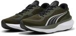 Laufschuh PUMA "SCEND PRO 2", Damen, Gr. 44, gr&uuml;n (schwarz olive, puma schwarz),